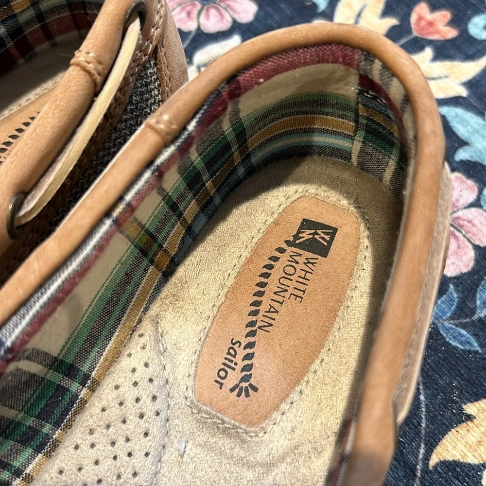 Women’s White Mountain, sailor, leather boat shoes - Picture 3 of 10